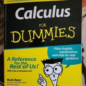 Calculus for Dummies book, NWT